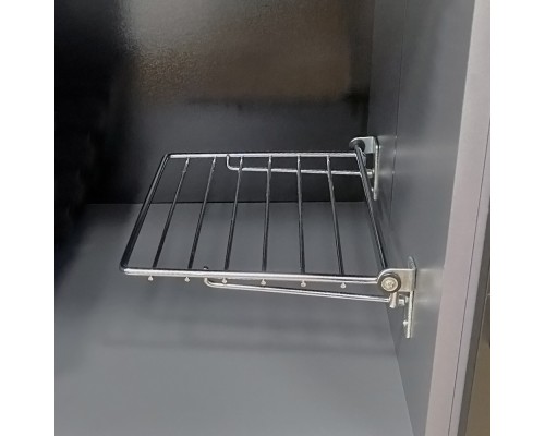 Plastimodul Универсальная полка NELA, откидная, хром