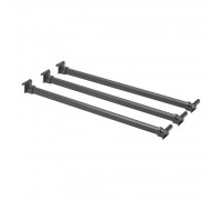 Duslar Рейка для брючницы RANGE ULTRA, 3 шт., антрацит