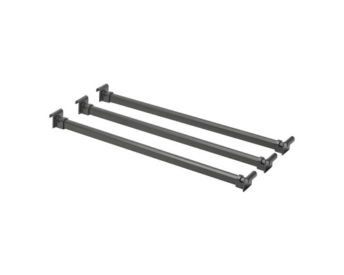 Duslar Рейка для брючницы RANGE ULTRA, 3 шт., антрацит