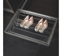 Duslar Выдвижная обувница CROCUS ULTRA, ширина 462-468 мм, антрацит