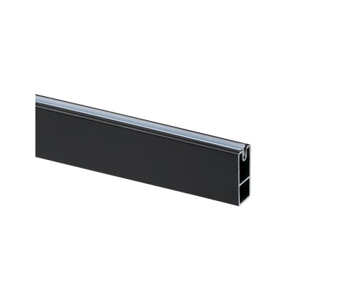 Plastimodul Штанга прямоугольная DIAS для одежды, длина 1970 мм, черный