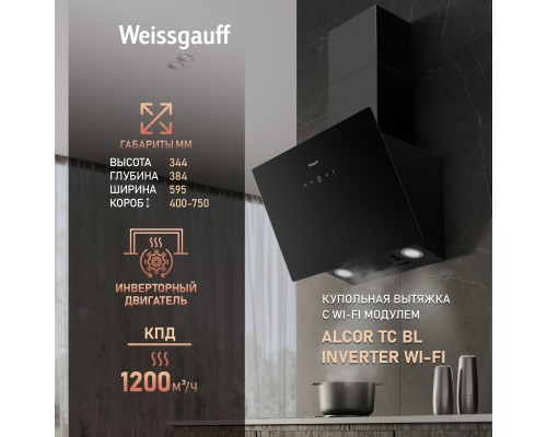 Weissgauff Alcor TC BL Inverter Wi-Fi