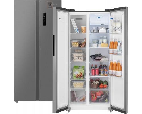 Weissgauff WSBS 500 Inverter NoFrost Inox