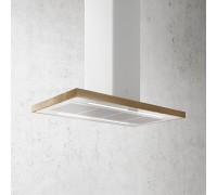 Elica BIO ISLAND WH/A/120X53 ROVERE