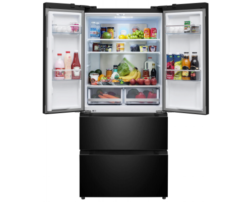 Meferi MFR83BLACK IX TOTAL NO FROST FRENCH DOOR COMFORT