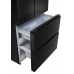 Meferi MFR83BLACK IX TOTAL NO FROST FRENCH DOOR COMFORT