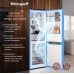Weissgauff WRK 185 Total NoFrost Inverter Black Glass