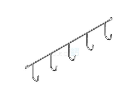 MENAGE CONFORT Держатель HOKO с 5-ю крючками, 350х30х52 мм, хром