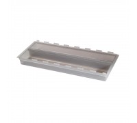 NinkaPlast Лоток CUISIO PRO для столовых приборов, 185х463х55 мм, серый