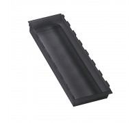 NinkaPlast Лоток CUISIO PRO для столовых приборов, 150х473х55 мм, черный