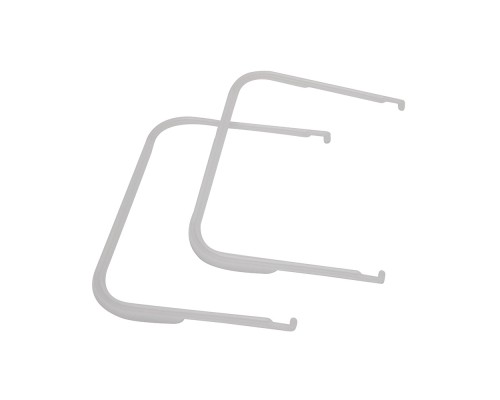 Ekotech Комплект из 2 пластиковых ручек для ведра ECOBOX INOX объемом 16 л, цвет - серый