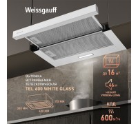 Weissgauff TEL 600 White Glass