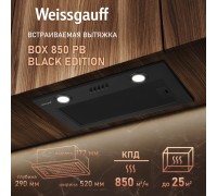 Weissgauff Box 850 PB Black Edition
