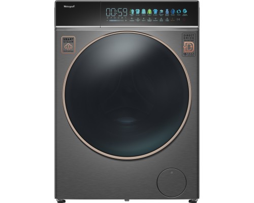 Weissgauff WM 58411 Direct Drive Inverter Premium Steam Grey