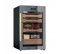 Холодильник (шкаф) для сигар компрессорный Meyvel MC-120BK (PRO)
