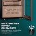 Холодильник (шкаф) для сигар компрессорный Meyvel MC-272BK (PRO)
