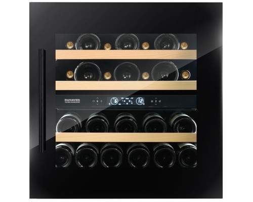 Винный холодильник (шкаф) компрессорный Dunavox DVS-25.65DB