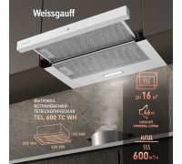 Weissgauff TEL 600 TC WH