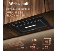 Weissgauff Aura 456 PB Black Glass