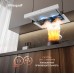 Weissgauff TEL 600 2M Touch White Glass