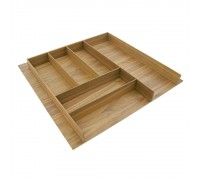 Деревянный лоток WOODLINE для столовых приборов, ширина фасада 600 мм, 508х479х49 мм, дуб