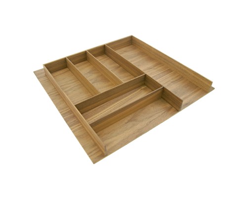 Деревянный лоток WOODLINE для столовых приборов, ширина фасада 600 мм, 508х479х49 мм, дуб