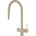 Rivelato Trevi U-обр. с краном питьевой воды и выдвижной лейкой D-35мм beige scuro cromo