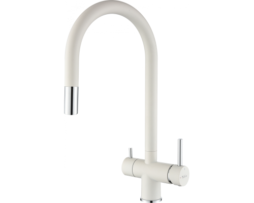 Rivelato Trevi U-обр. с краном питьевой воды и выдвижной лейкой D-35мм brina cromo