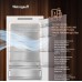 Weissgauff WRKI 1970 Total NoFrost Inverter Premium EcoFresh Inox