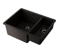 Omoikiri Kata 55-2-U-ES Artgranit/espresso