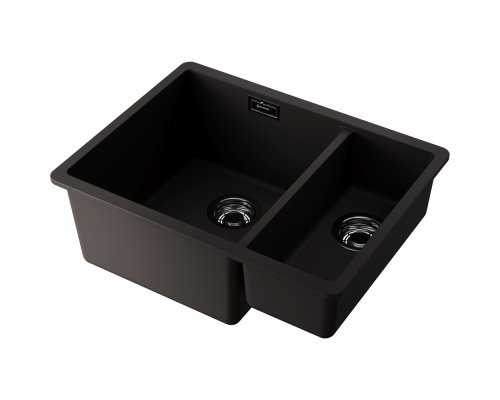 Omoikiri Kata 55-2-U-ES Artgranit/espresso