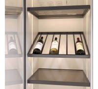 Duslar Полка WINERY для бутылок с подсветкой, ширина 567 мм, глубина 497 мм, антрацит