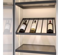 Duslar Полка WINERY для бутылок с подсветкой, ширина 567 мм, глубина 370 мм, антрацит