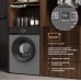 Weissgauff WM 45127 DC Inverter Steam Grey