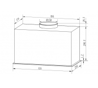 Weissgauff BOX 900 Remove Touch Black Glass