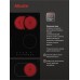 Miarte BI Electric Hob 4 burner Oval Triple