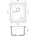 Rivelato LINO 354 1-чаш 350*440 antracite