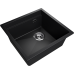 Rivelato LINO 454-R 1-чаш 450*440 nero