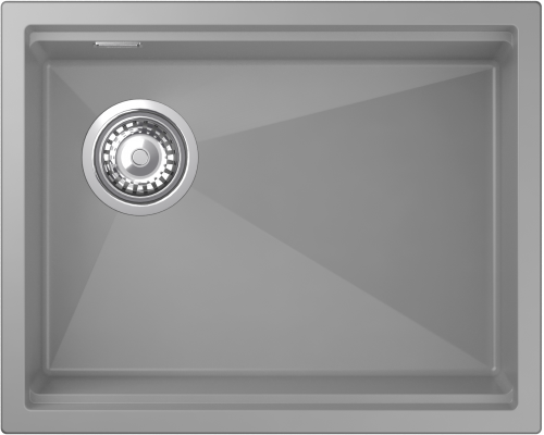 Rivelato LINO 554-L 1-чаш 550*440 grigio metallizzato