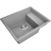 Rivelato NOBILE 544-R 1-чаш 540*440 grigio metallizzato