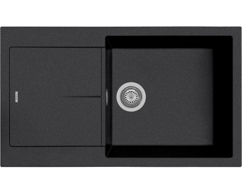 Rivelato LUMO 8650 1-чаш 860*500 Nero opaco