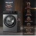 Weissgauff WM 4947 DC Inverter Steam Grey