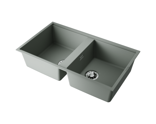 Omoikiri Мойка Kitagawa 83-2-U-WG Artceramic/wind green