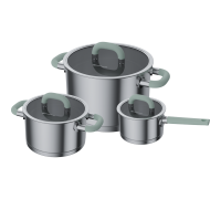 Omoikiri Набор посуды Takara Set OL olive