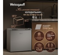 Weissgauff WR-046 Defrost Silver