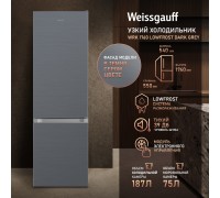 Weissgauff WRK 1760 LowFrost Dark Grey