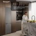 Weissgauff WRK 1800 Defrost Dark Grey