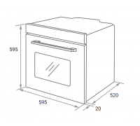 Weissgauff EOM 699 PDB Digital Smart Soft Close