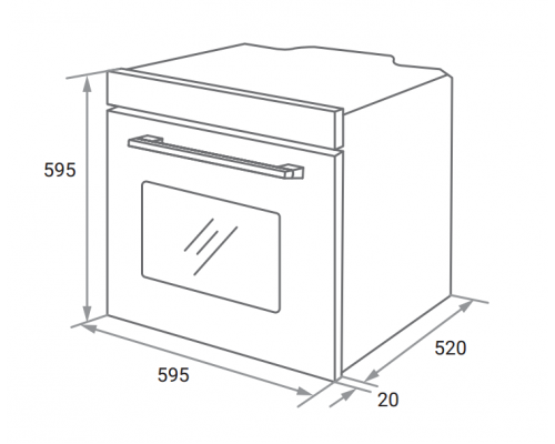 Weissgauff EOM 699 PDB Digital Smart Soft Close
