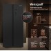 Weissgauff WSBS 410 Inverter NoFrost Black